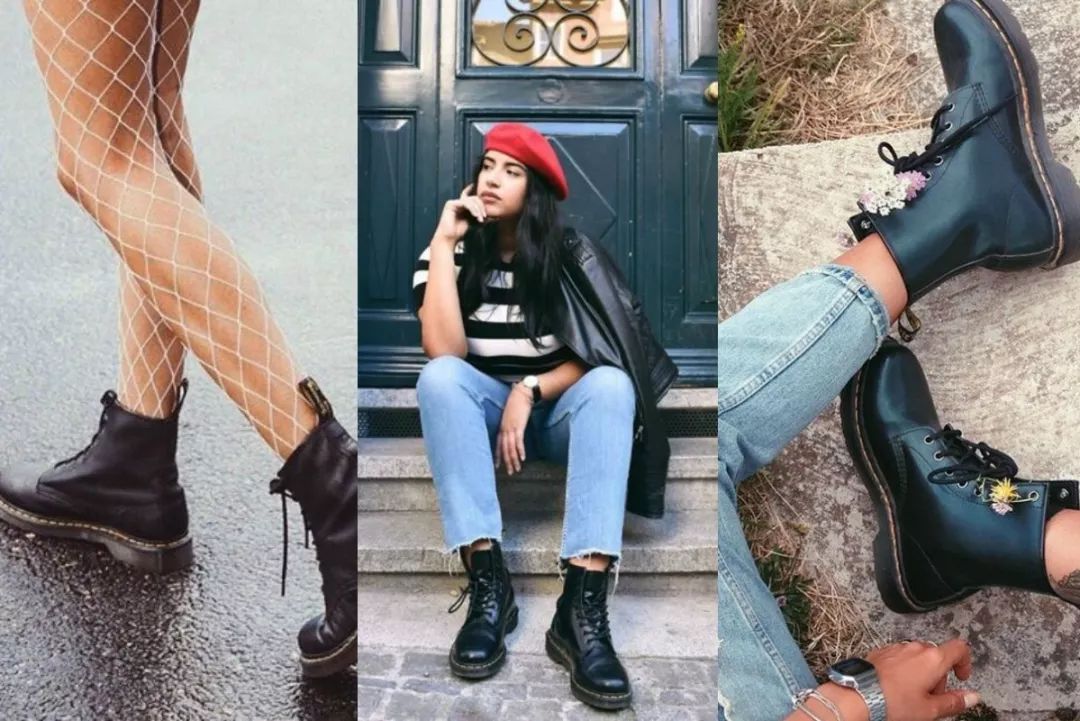 2020年新型马丁靴,亚文化厚底马丁靴