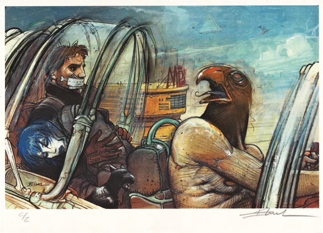 漫画家恩基·比拉：逡巡过去未来间