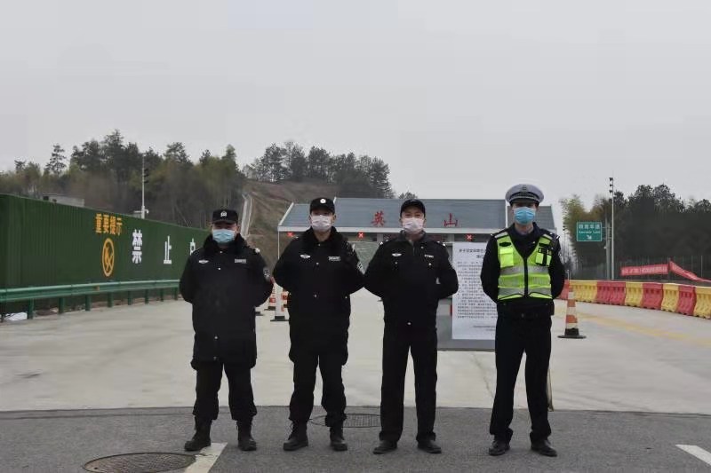 英山公安微警务,派出所社区警务防疫工作开展