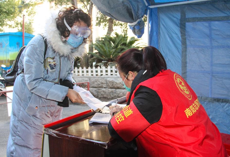 志愿者坚守南阳,南阳公益志愿者