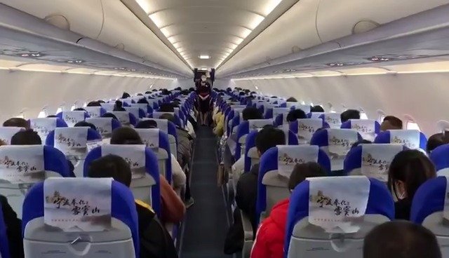 东航787抵达白云机场,东航航班包机