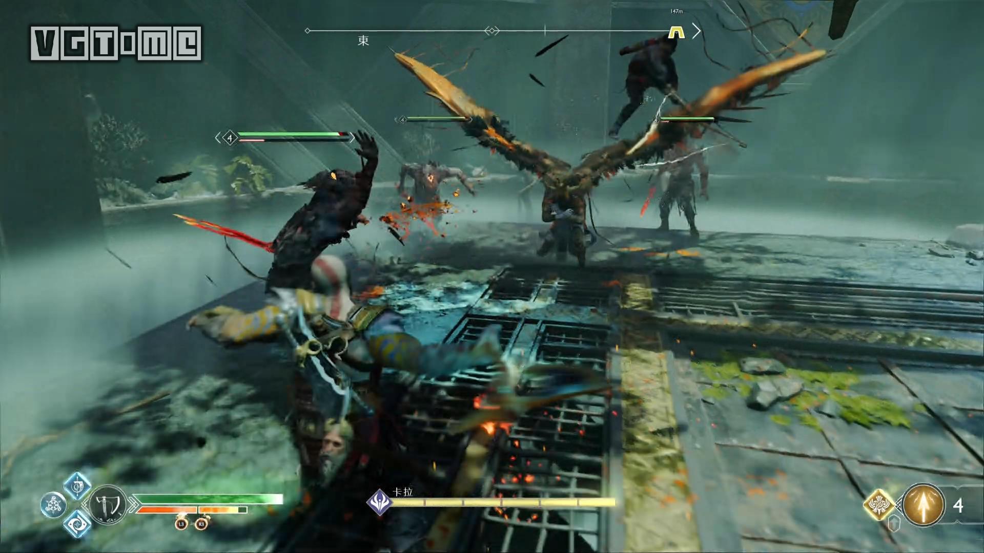 战神5女武神葛娜是哪个支线,战神打完女武神怎么走主线