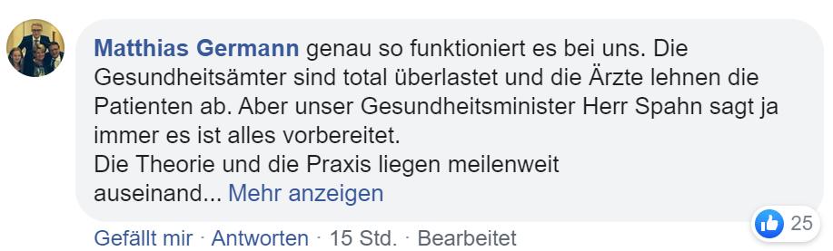 在德国怀疑自己得新冠肺炎,德国做新冠检测