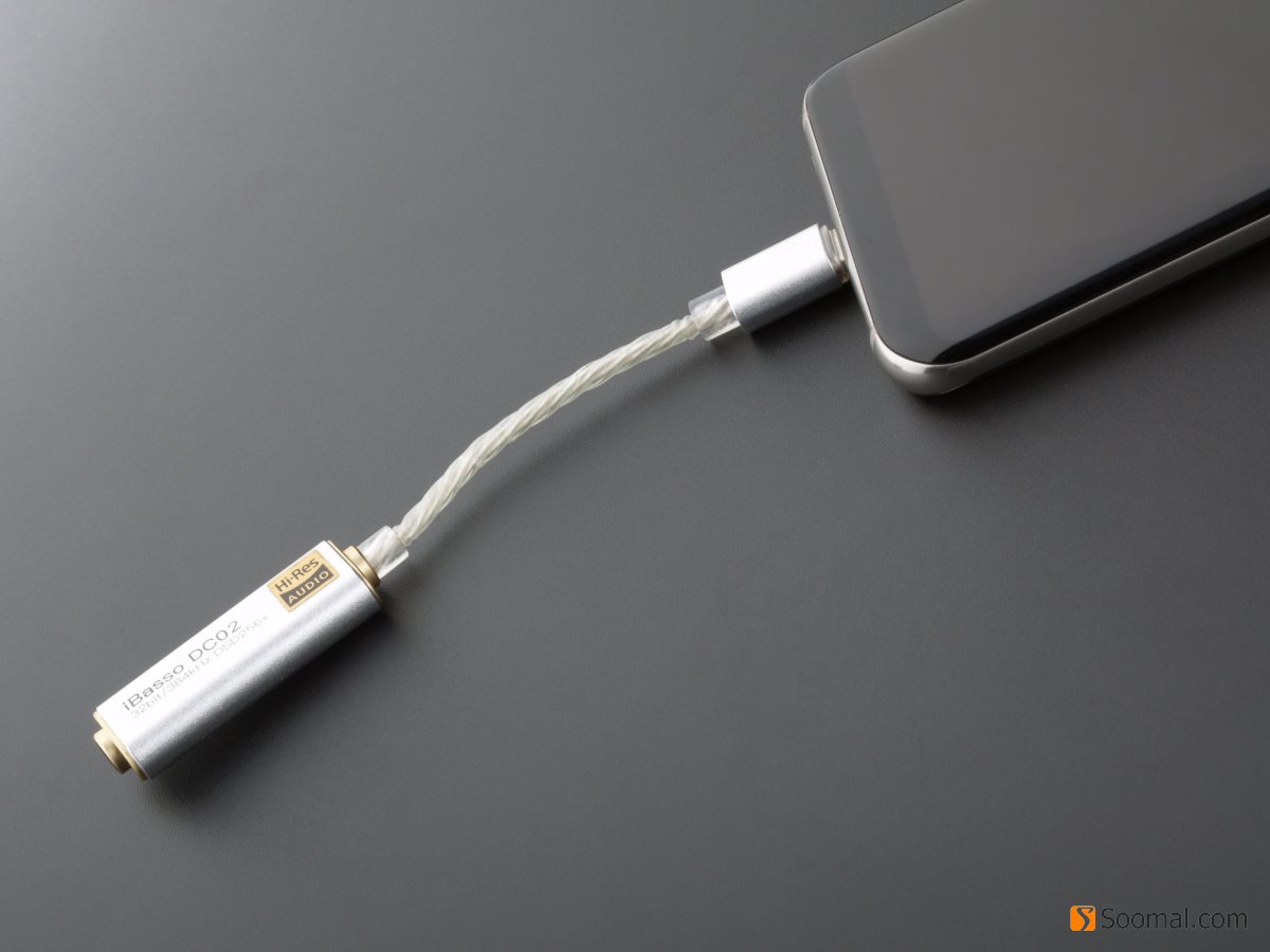 艾巴索iBassoDC02手机用纯输出线型移动声卡测评报告「Soomal」