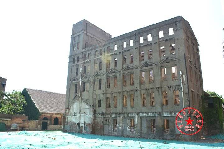 济南成丰面粉厂员工老照片,济南成丰面粉厂