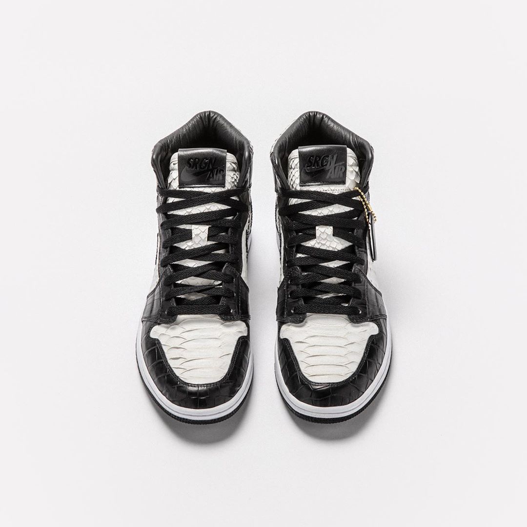 airjordan1芝加哥阴阳鸳鸯,airjordan1黑白熊猫高光