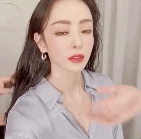 明星们的性感湿发，怎么到我这就成了没洗头？