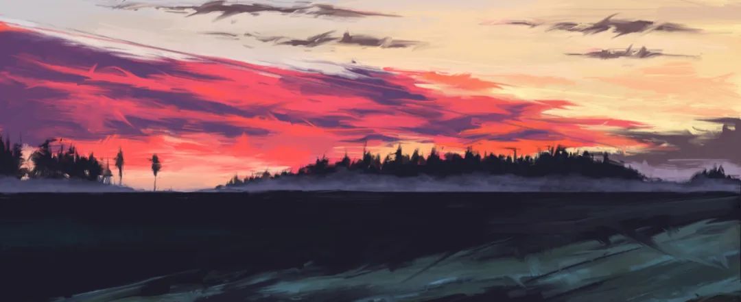 「追色逐影」PS板绘中的色彩流溢10节课报名啦，画出心灵角落上的感动和共鸣