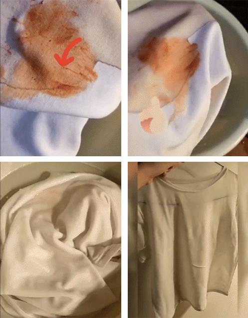 t恤用什么洗不褪色,发黄的t恤怎么泡