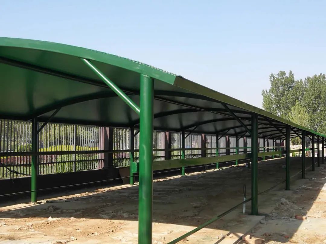 淄博建电动车车棚,淄博免费安装车棚充电桩