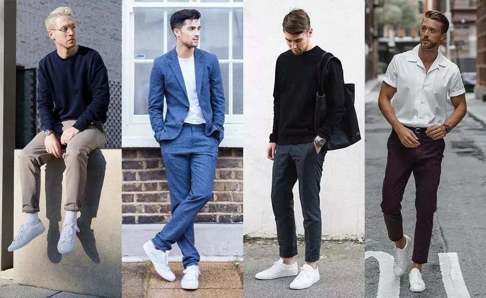 百年老牌的小白鞋,英国小白鞋免鞋带