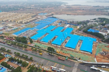 火神山雷神山建设体现了中国速度,火神山雷神山建设感动瞬间