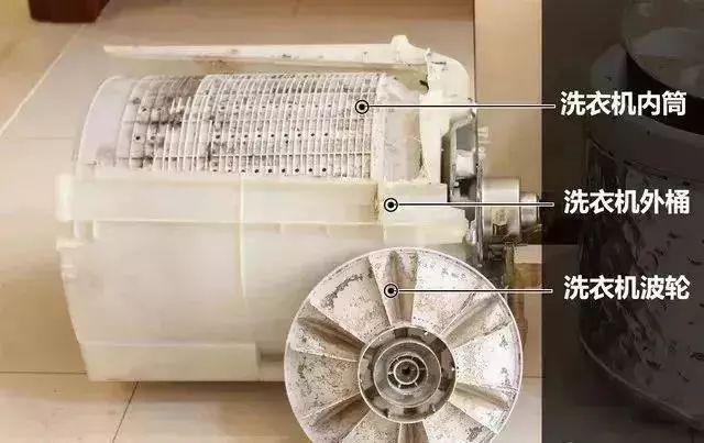 免清洗洗衣机清洁剂,洗衣机这样清洗比马桶还要脏