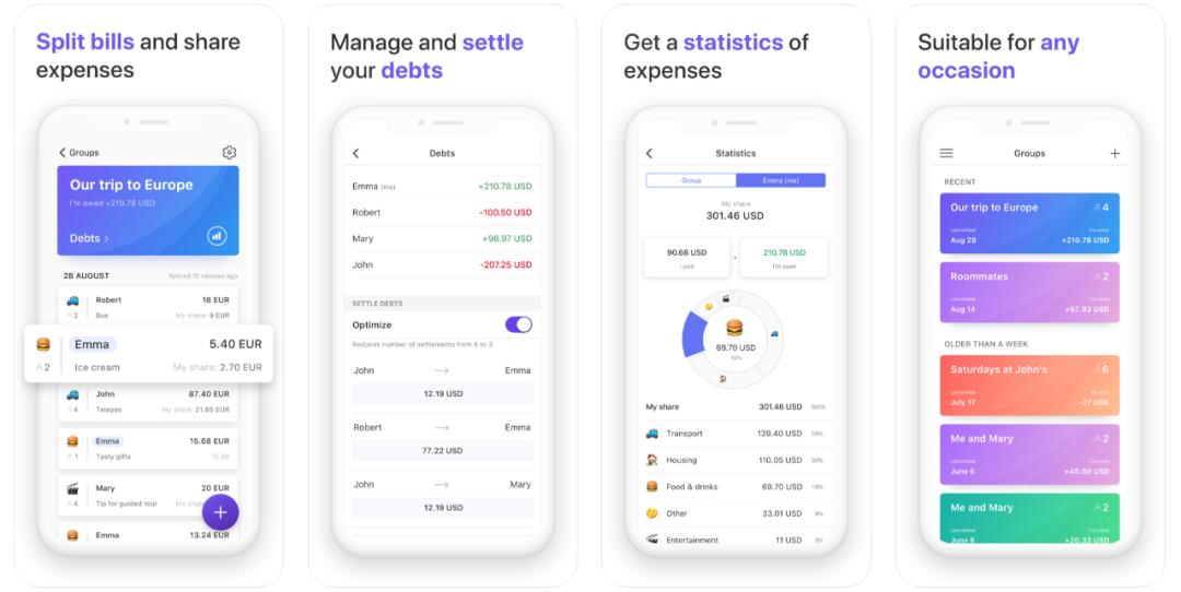 app推荐：SpendTogether、邻趣、FIMO...