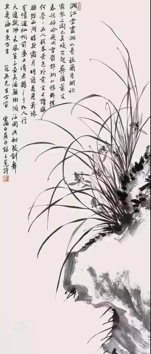 中国十大名家画兰,四大名家画兰花图片