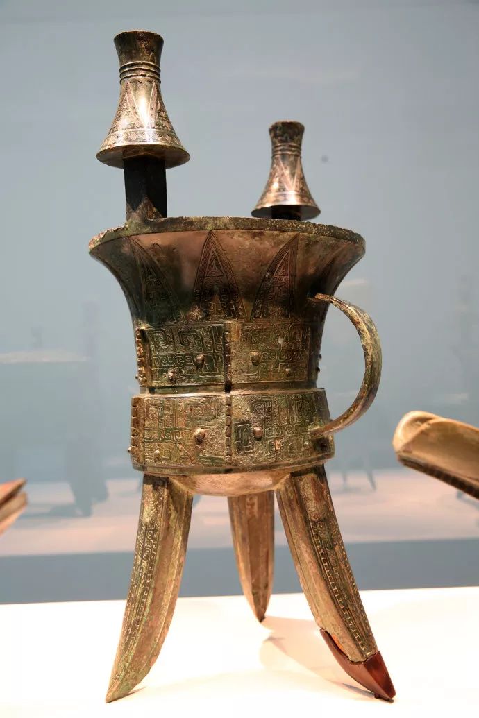 馆藏蓝锈青铜器,美国弗利尔美术馆青铜器展馆