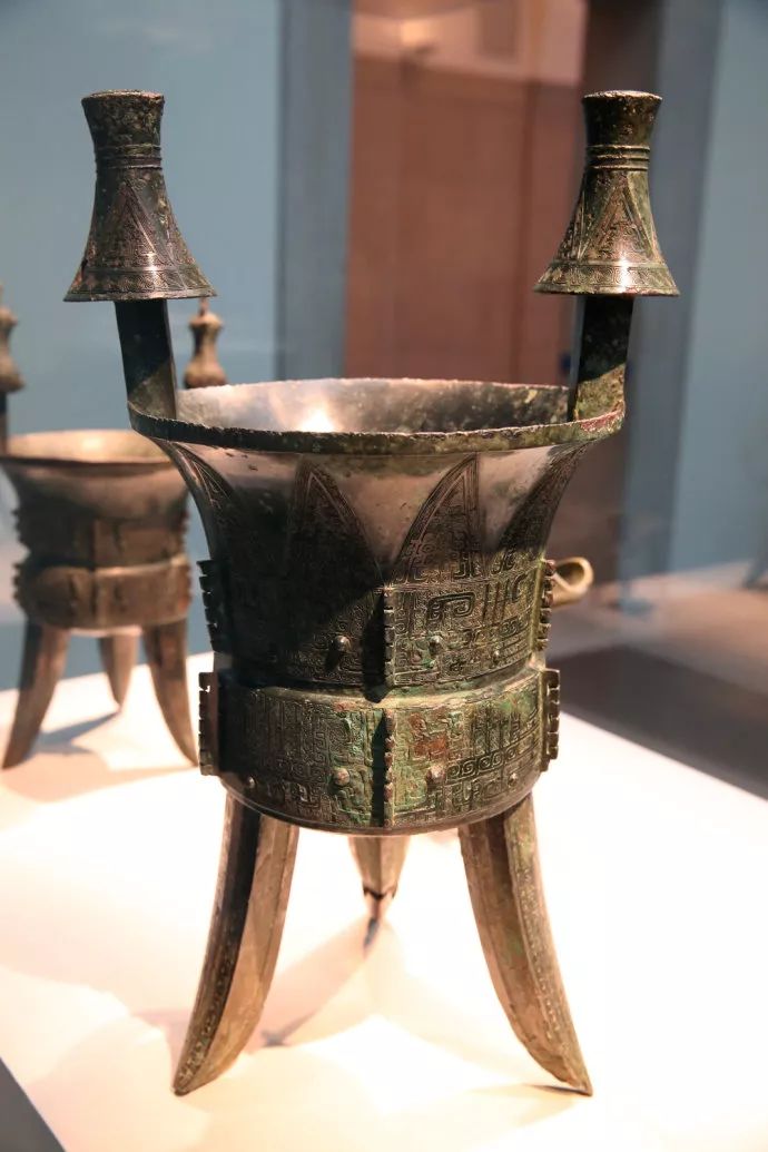 馆藏蓝锈青铜器,美国弗利尔美术馆青铜器展馆
