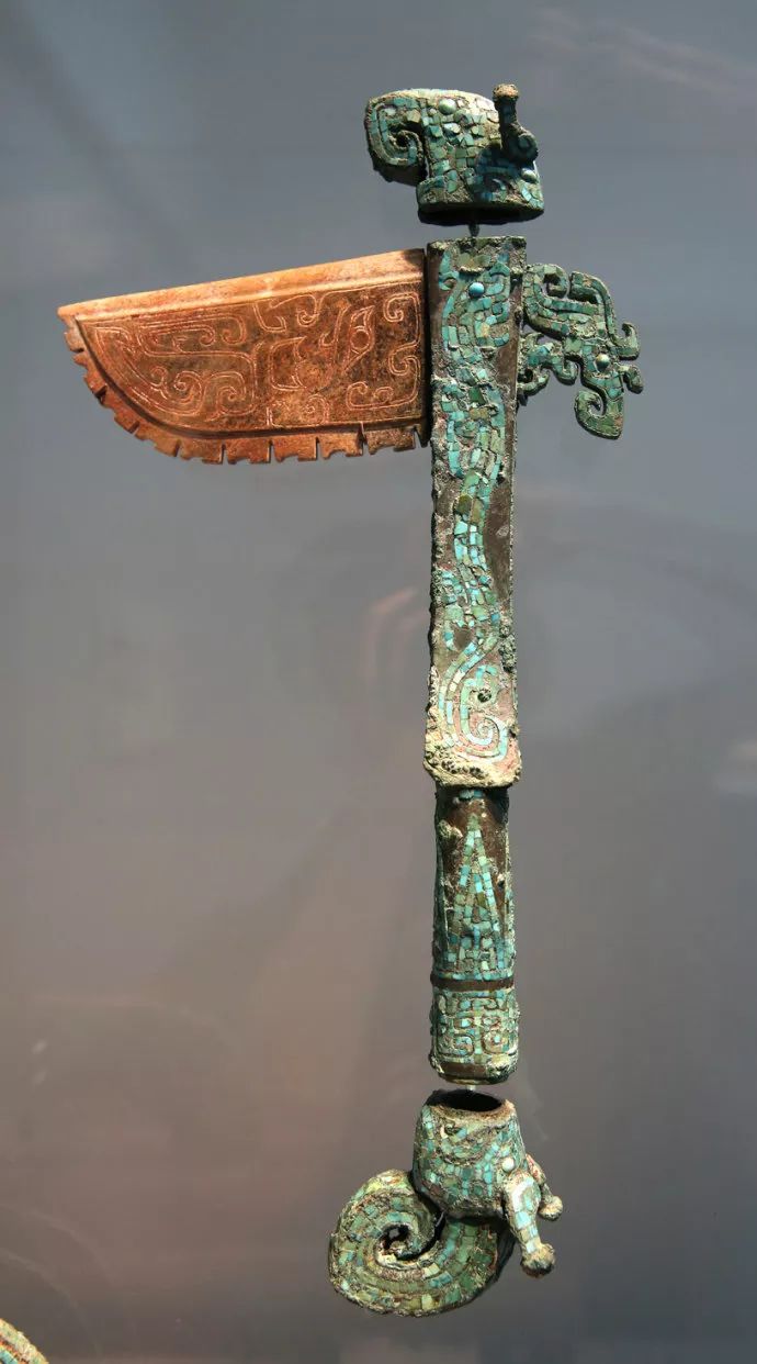 馆藏蓝锈青铜器,美国弗利尔美术馆青铜器展馆