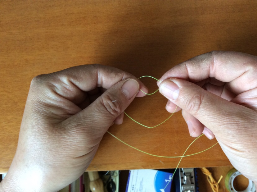 防缠串钩线组绑法,不会缠绕的串钩线组