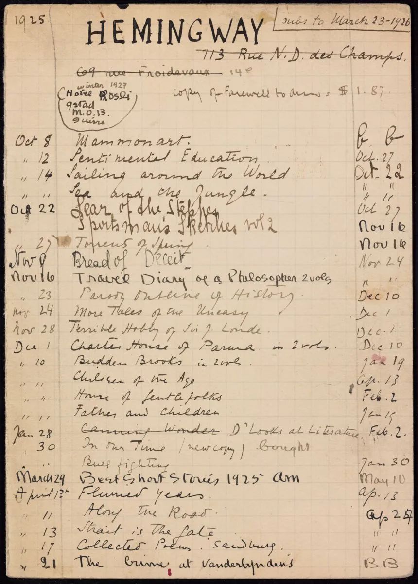 乔伊斯和海明威,乔伊斯海明威