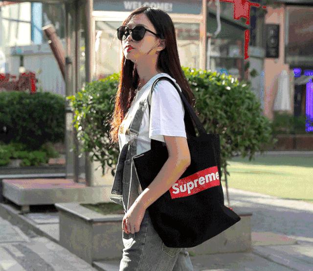 supreme短袖明星同款,明星都在穿的国潮t恤