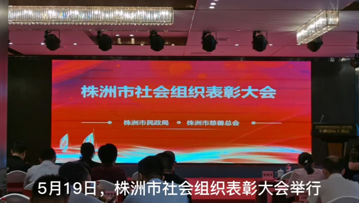 凡人善举抒写大爱故事 2019年度株洲市社会组织表彰大会举行