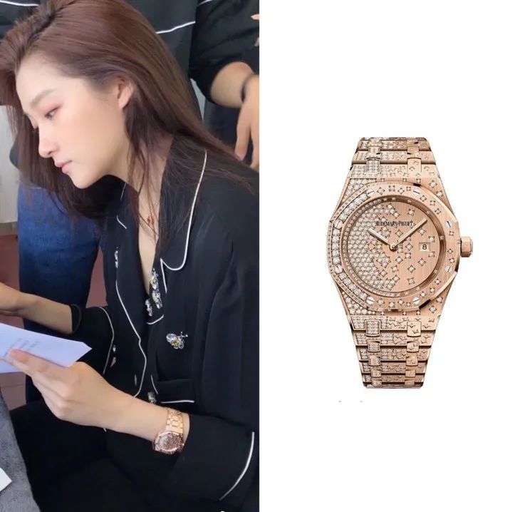 lisarose小金表,lisa同款腕表