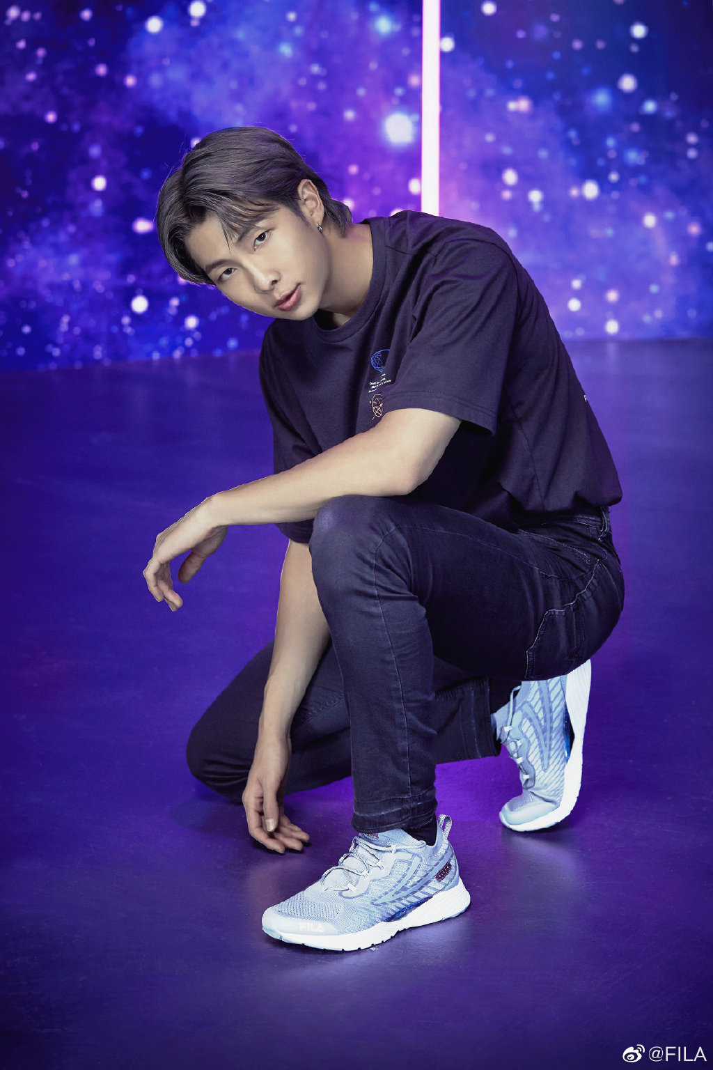 fila代言人防弹,防弹少年团最新宣传海报