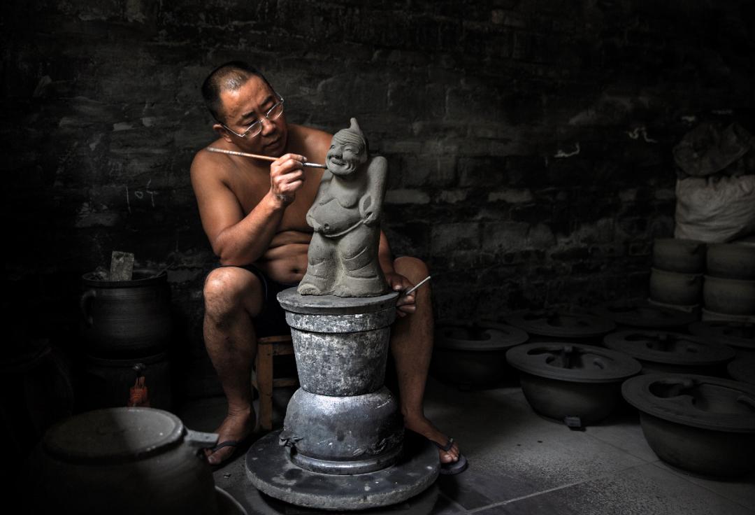 遇见非遗之遇见皮影戏,非遗荥经砂器