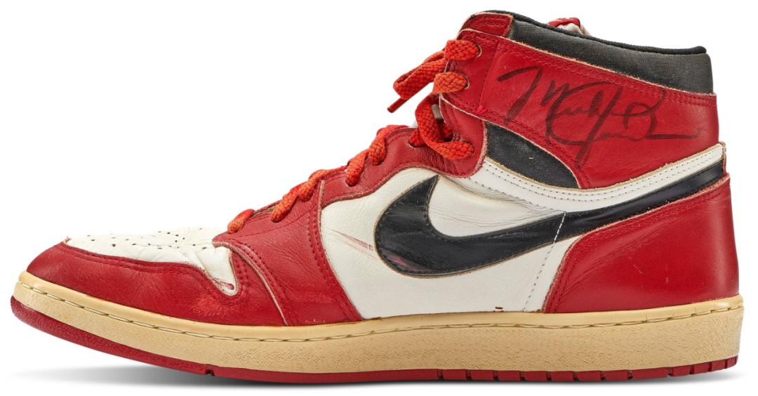 乔丹最后球鞋交易记录,乔丹一双鞋要多少元