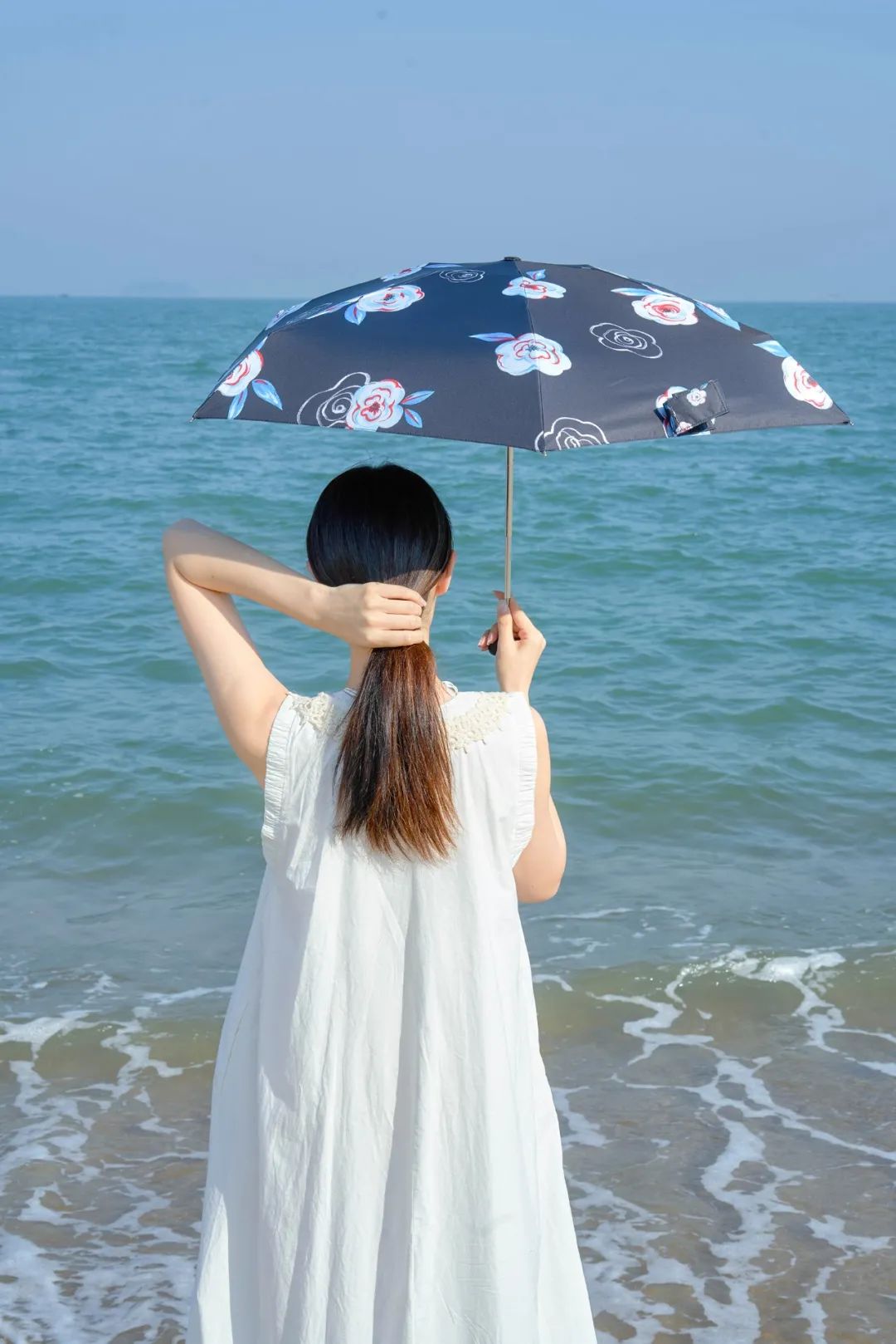 口袋防晒伞防紫外线推荐,日本防晒黑胶便携口袋伞100多元