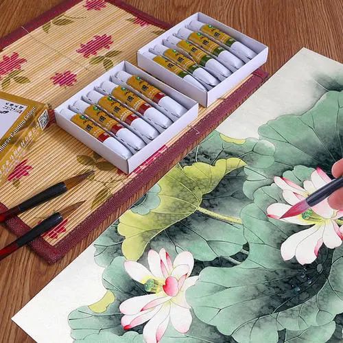 小时候用过的颜料,小学生用的固体颜料