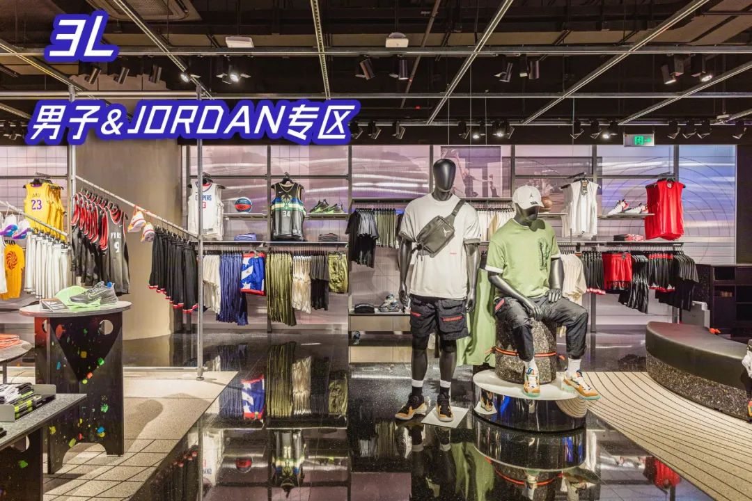 全球nike三大门店,广州nikerise概念店