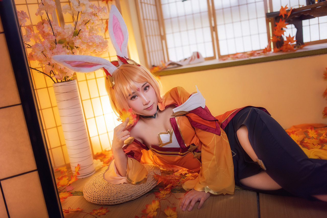 女大学生cosplay公孙离,公孙离所有皮肤cosplay