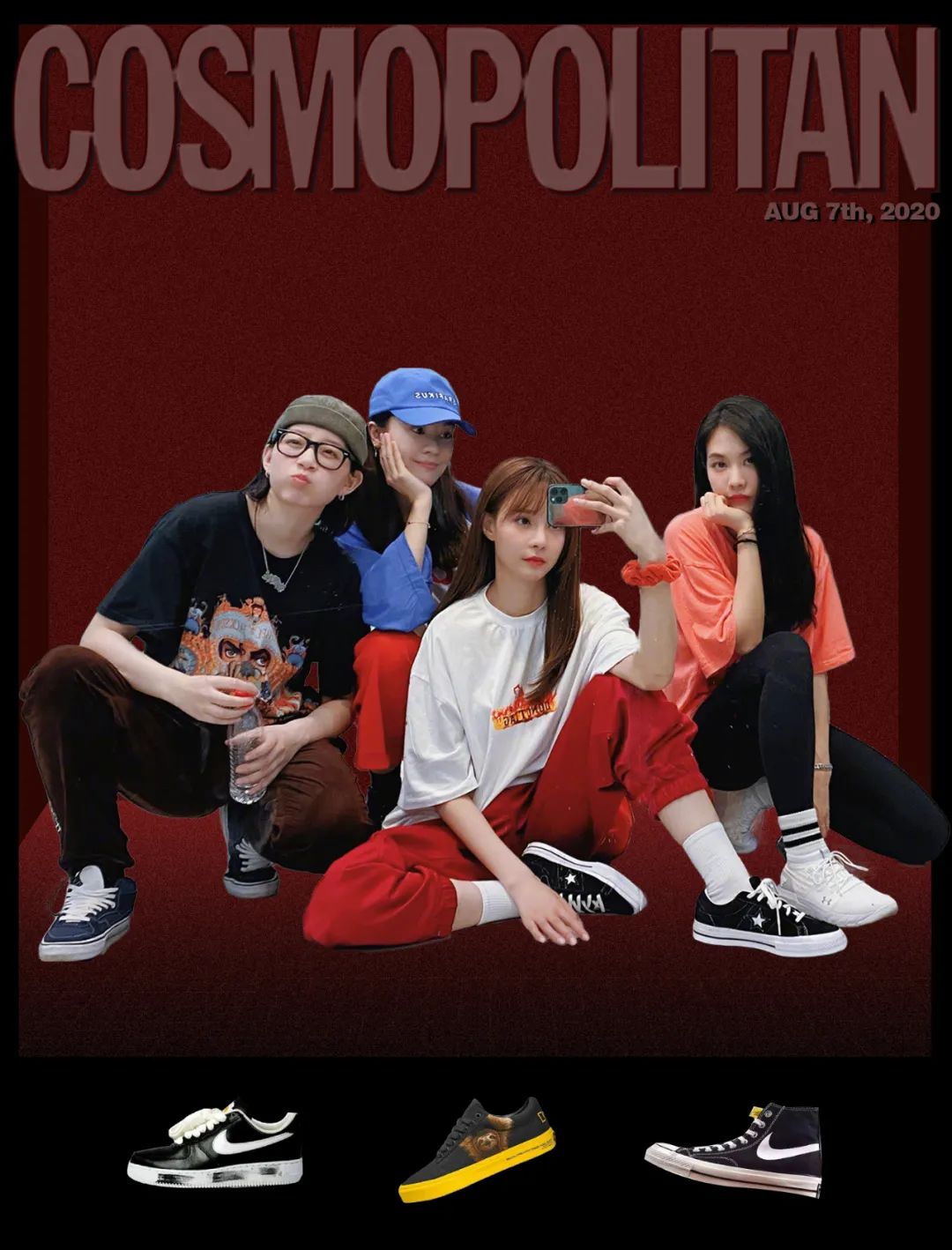 《姐姐》到四公，姐姐们已成专业运动鞋鉴赏团