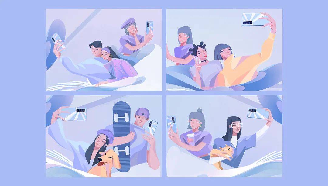 插画师梦慧的节气女神，美哭了