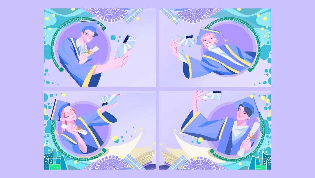 插画师梦慧的节气女神，美哭了