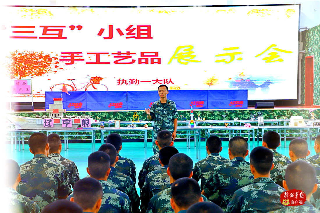 兵哥哥的创意手工,部队特色的手工艺品图片
