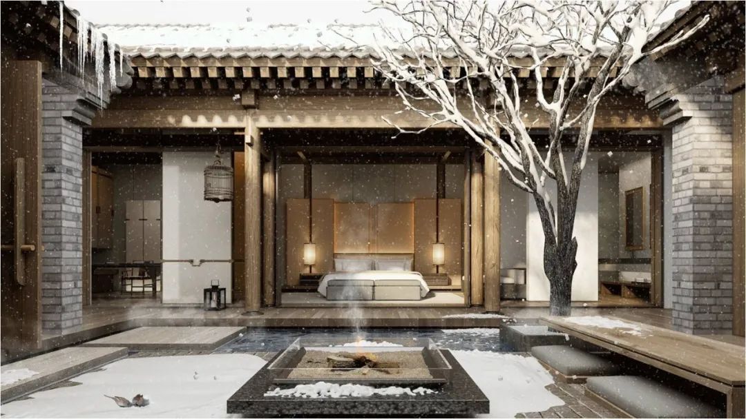 坐标北京王府井文华东方，这大概是离故宫最近的房间？