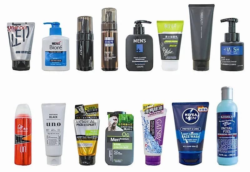洗面奶推荐男士控油祛痘去黑头,男士洗面奶控油去螨排行榜前十名