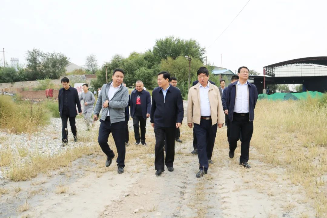 市长到公司检查节后复工工作,市长带队一行到公司回访考察