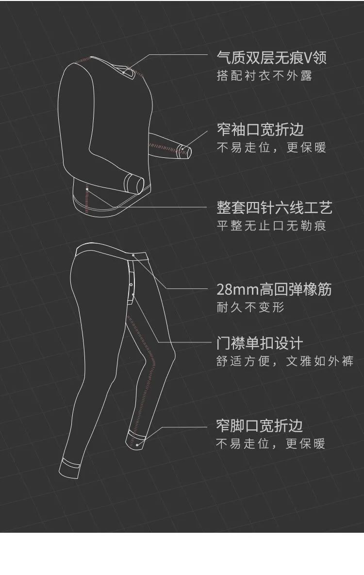 德国保暖衣界的劳斯莱斯!德绒“自发热”36.8℃恒温内衣!让你在寒风刺骨的冬日也风度翩翩