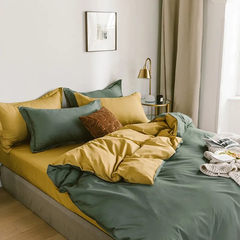 四季通用纯棉四件套100%正品,裸睡纯棉亲肤四件套