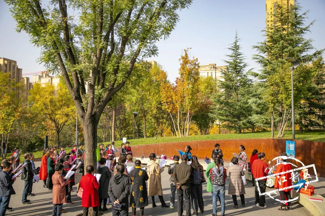 曲江秋天风景,曲江的秋色