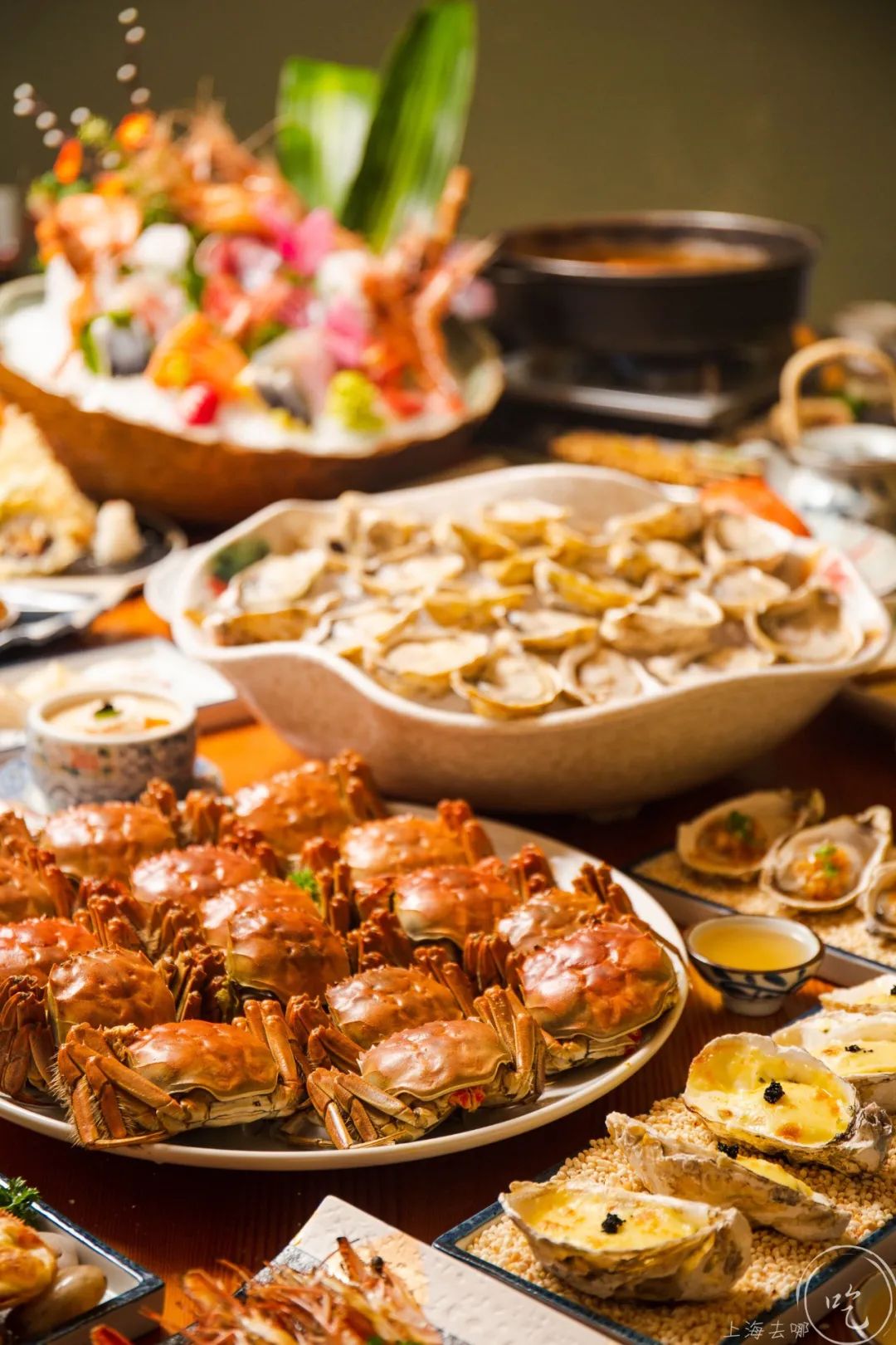 淡水蟹生蚝自助南京,大闸蟹鳗鱼生蚝自助