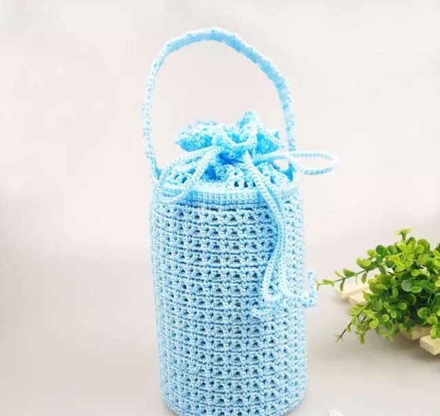 谁说杯子不能穿毛衣，我就做到了（附钩法）