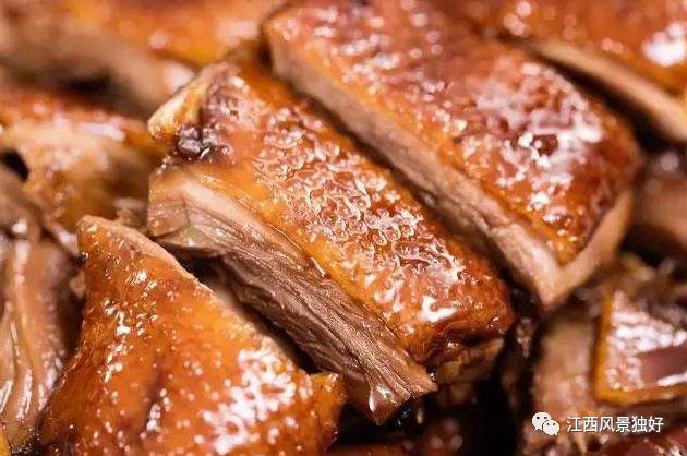 传统工艺酱板鸭,萍乡步行街酱鸭