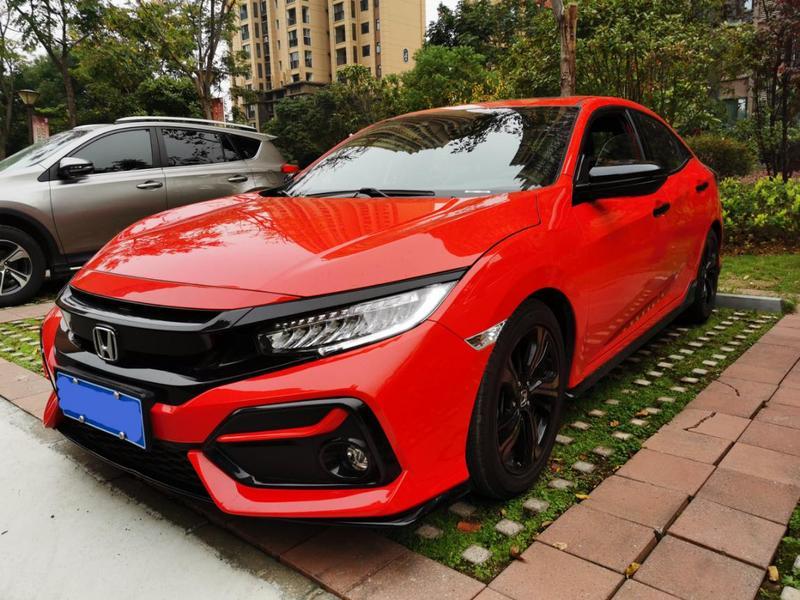 红色思域两厢版2020,红色思域很好看