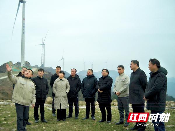 绥宁县在建太平岭风电场,风力发电新项目开工