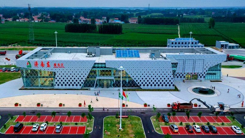 高速服务区有了新玩法,山东高速开放式服务区